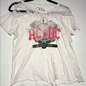 chaser distressed acdc Top